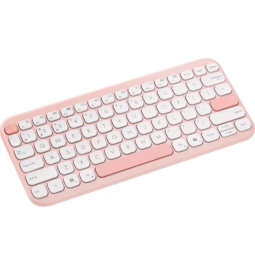 BILL ASUS Marshmallow KW100 vezeték nélküli billentyűzet - HU layout - Rose Clay - 4