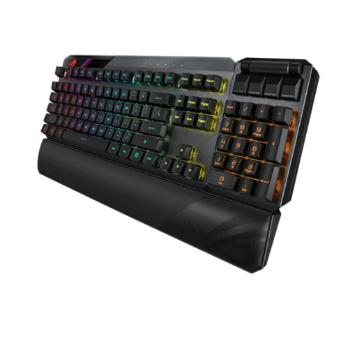 BILL ASUS ROG Claymore II vezeték nélküli billentyűzet - optomechanikus ROG RX Red - HU - 8