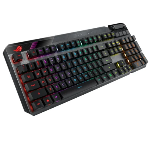 BILL ASUS ROG Claymore II vezeték nélküli billentyűzet - optomechanikus ROG RX Red - HU - 10