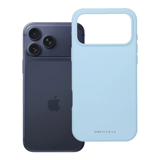 iPhone 17 Pro Max svetlomodrý obal ROAR Cloud Skin - 8