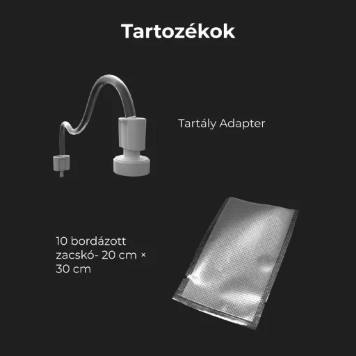 AENO AVS0001 VS1 vákuumcsomagoló, 65 kPa szívóteljesítmény, 4,5 liter/perc teljesítmény, 180 °C-os fűtési hőmérséklet, 30 cm-es maximum szélesség - 8