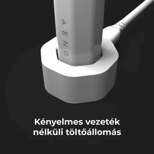 AENO ADB0001S DB1S intelligens szónikus fogkefe, 46000 rezgés/perc, SMART, 4 üzemmód, 3 felhasználó, akkumulátoros, IPX7 - 6