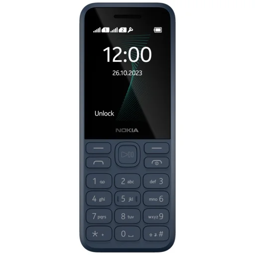 Nokia 130 Dual Sim sötét kék TA-1576 - 2