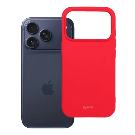 Puzdro na iPhone 17 Pro ROAR farebné gélové puzdro sýto ružové - 5