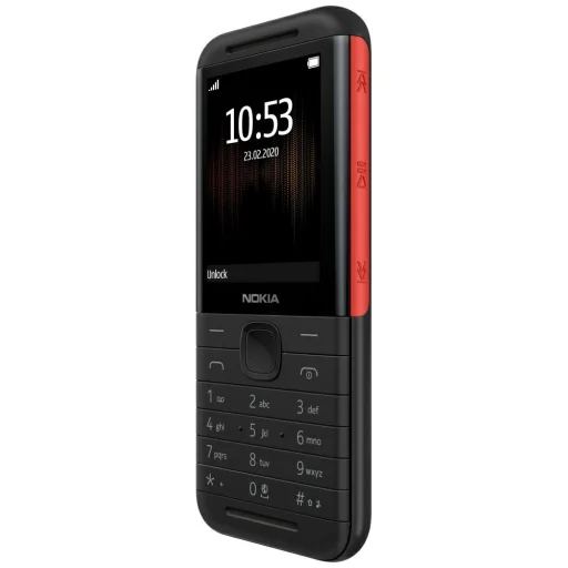 Nokia 5310 TA-1603 DS fekete-piros mobiltelefon - 4