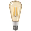 Yeelight ST64 Okos Filament Izzó, Wi-Fi, E27, 6W, 2000K, 500lm YLDP23YL