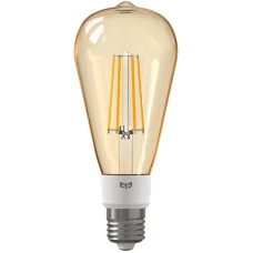 Yeelight ST64 Okos Filament Izzó, Wi-Fi, E27, 6W, 2000K, 500lm YLDP23YL