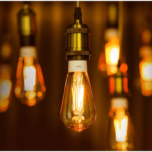 Yeelight ST64 Okos Filament Izzó, Wi-Fi, E27, 6W, 2000K, 500lm YLDP23YL - 4