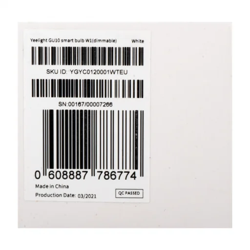 Smart LED Izzó Yeelight W1, Wi-Fi, GU10, 4.8W, 2700K, 350lm, Fehér YLDP004 - 6