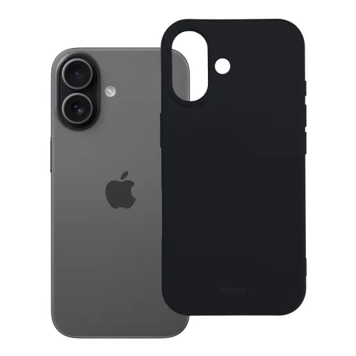 Farebné puzdro Roar Jelly na iPhone 17 čierne - 6