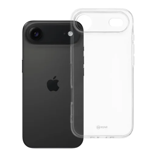 iPhone 17 Air tok: Jelly Case Roar - átlátszó tok - 7