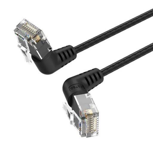 Network Cable UTP Cat.6 Vention IBOBJ, RJ45 Ethernet, 5m (fekete) - 4
