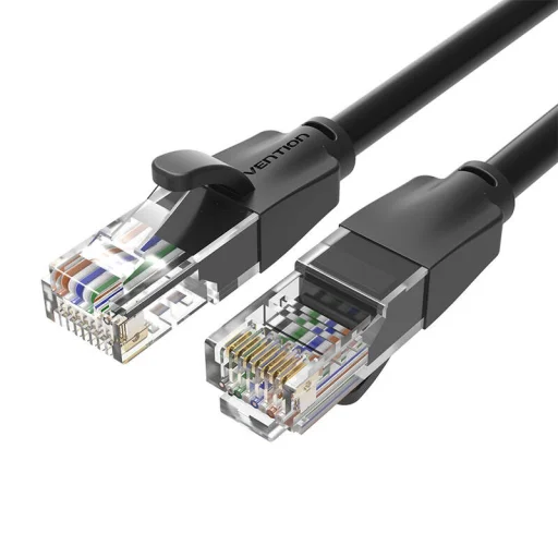 Vention IBEBJ UTP CAT6 hálózati kábel RJ45 Ethernet 1000Mbps 5m fekete - 2