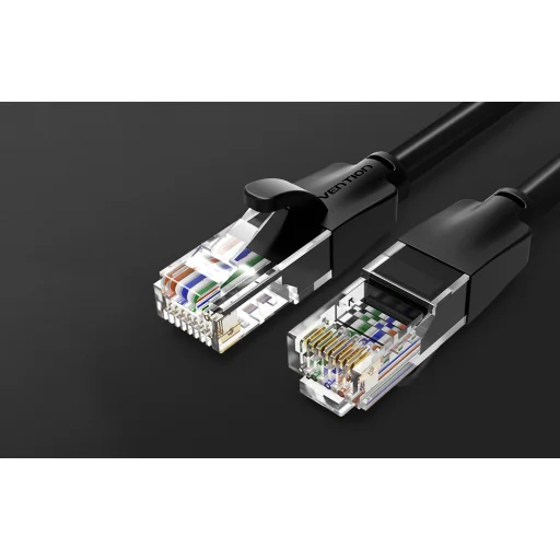 Vention IBEBJ UTP CAT6 hálózati kábel RJ45 Ethernet 1000Mbps 5m fekete - 7