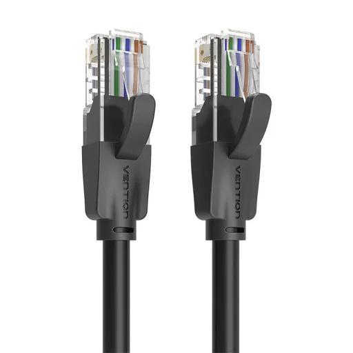 Vention IBEBJ UTP CAT6 hálózati kábel RJ45 Ethernet 1000Mbps 5m fekete - 1