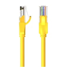 Vention IBEYF RJ45 Ethernet UTP CAT6 Hálózati Kábel 1m Sárga
