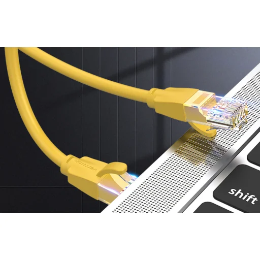 Vention IBEYF RJ45 Ethernet UTP CAT6 Hálózati Kábel 1m Sárga - 5