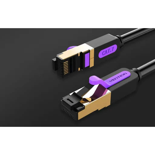 Vention ICDBJ CAT7 SFTP hálózati kábel RJ45 Ethernet 10Gbps 5m Fekete - 2