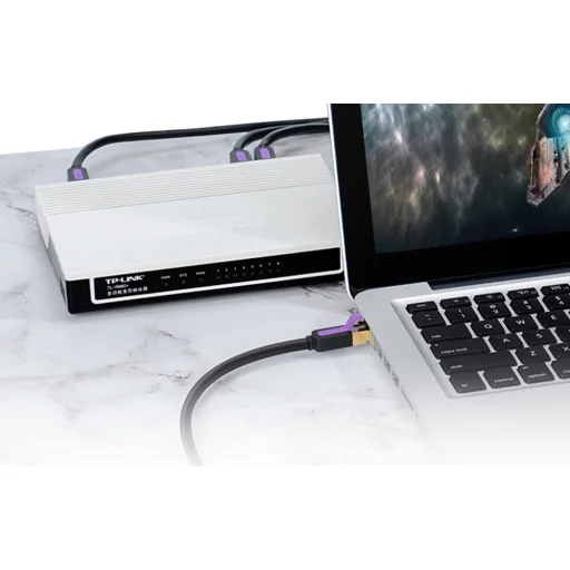 Kategória 7 SFTP hálózati kábel Vention ICDBN 15m Fekete - 3