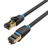 CAT8 SFTP RJ45 Ethernet Hálózati Kábel 40Gbps 1m Fekete - 5