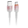 FORCELL F-ENERGY C351 kábel USB A-ról Micro USB-re QC3.0 2,4A 18W Gradiens 1 m fehér thumbnail