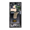 LCD kijelző + Érintőpanel + Előlap Samsung S918 Galaxy S23 Ultra Phantom Black (Szerviz csomag), thumbnail