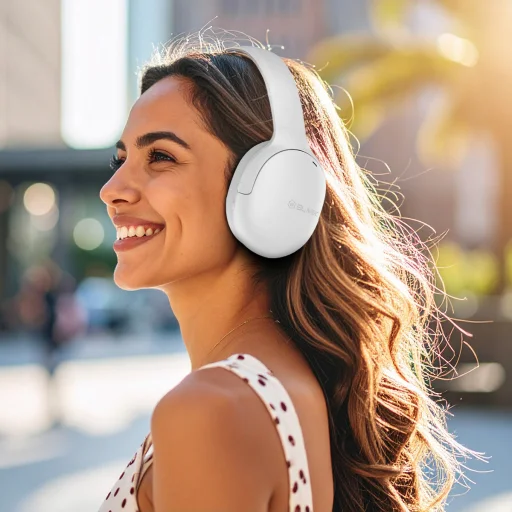 Blavec Over-ear Bluetooth fejhallgató BO-12 Bass Master ANC (BO12-W) fehér - 8