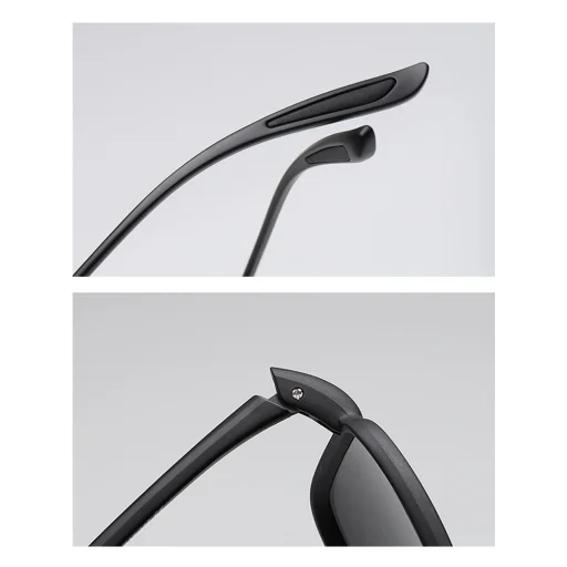 Napszemüveg Polarised TR90 Techsuit - UV védelem - Matt barna - 4