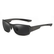 Napszemüveg Polarised TR90 (MM108) UV Védelemmel - Matte Gray Techsuit