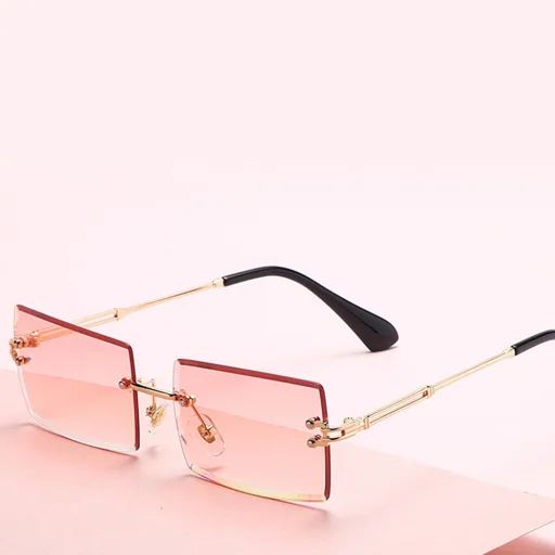 Polarizált napszemüveg Techsuit Fém (16031-C6) - UV védelem - Rózsaszín. - 3