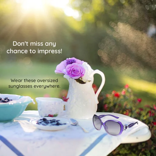 Női Polarizált Napszemüveg UV Védelemmel PC Techsuit (2962) - Piros - 4