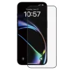 iPhone 16 Fekete ANANK - 2.5D 1X Erősített Teljes Képernyővédő Üveg üvegfólia - 1