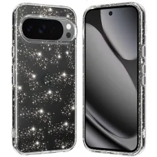 Google Pixel 10 Pro XL Techsuit - SparkleSkin Series - Clear tok