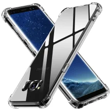 Samsung Galaxy S8 Plus Techsuit - Shockproof Clear Silicone - Clear tok