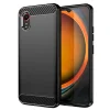 Samsung Galaxy Xcover7 Techsuit Carbon Silicone - Fekete tok thumbnail