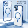 iPhone 14 Deep Blue Techsuit Luxury Crystal MagSafe tok thumbnail