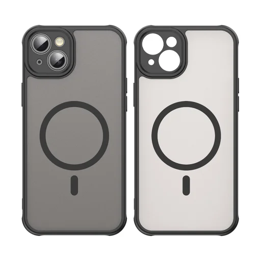 Apple iPhone 14 Plus Black Techsuit HaloFrost II MagSafe tok - 2