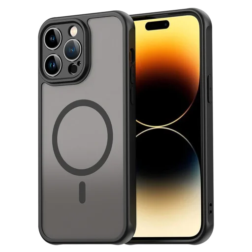 iPhone 14 Pro Black Techsuit - HaloFrost II MagSafe tok - 1