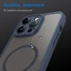 iPhone 14 Pro Techsuit HaloFrost II MagSafe - Navy Blue. tok thumbnail