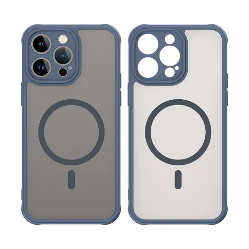 iPhone 14 Pro Techsuit HaloFrost II MagSafe - Navy Blue. tok - 2