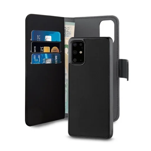 Univerzális telefontok PURO Smart Wallet XL 5.1" fotótartóval és kártyanyílásokkal, kék tok - 1