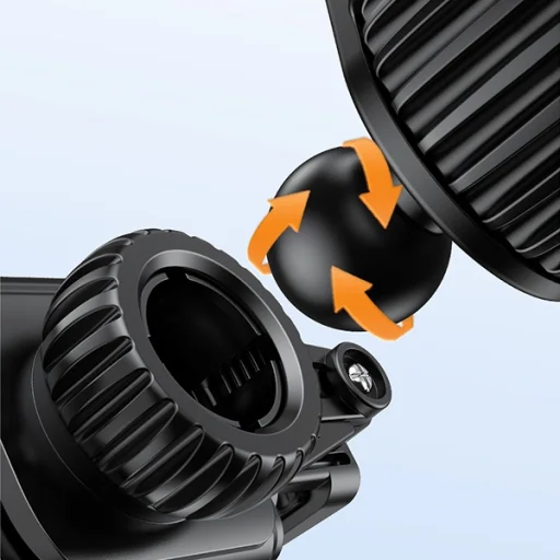 AWEI X39 autós telefontartó szellőzőre fekete - 8