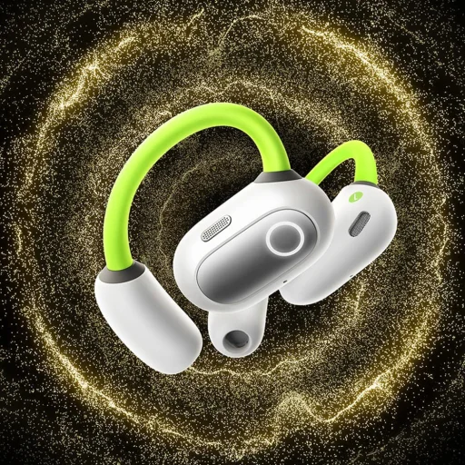 Wireless Earbuds Baseus PM20A (A00064400121-00) - Nyitott Fülű, Valódi Vezeték Nélküli, Bluetooth 5.3, 380mAh - Kozmikus Fekete - 6