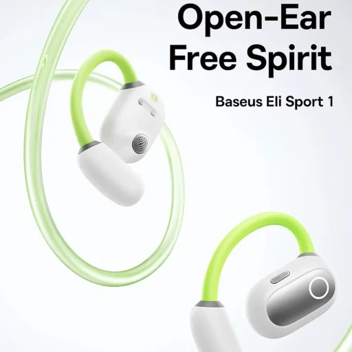 Wireless Earbuds Baseus PM20A (A00064400121-00) - Nyitott Fülű, Valódi Vezeték Nélküli, Bluetooth 5.3, 380mAh - Kozmikus Fekete - 2