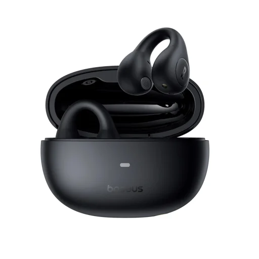 Wireless Earbuds Baseus AirGo AS01 – Sporthoz, Bluetooth 5.3, zajcsökkentés, 2-Mikrofonos ENC – Fehér - 2