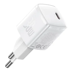 Wall Charger Cube Pro (CCXF000302) - Gyors töltő, Type-C, 30W Baseus - Fehér