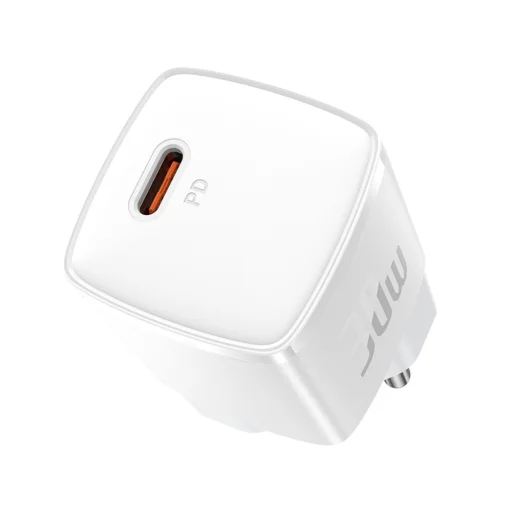 Wall Charger Cube Pro (CCXF000302) - Gyors töltő, Type-C, 30W Baseus - Fehér - 3