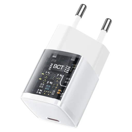 Wall Charger Cube Pro (CCXF000302) - Gyors töltő, Type-C, 30W Baseus - Fehér - 6