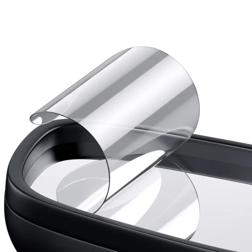 Autó Visszapillantó Tükör Ovális Vízálló Baseus (2 pack) Rainproof Film ClearSight (C11853200201-00), 0.27mm, 96 x 136mm - Átlátszó - 2