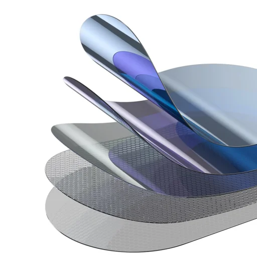 Autó Visszapillantó Tükör Ovális Vízálló Baseus (2 pack) Rainproof Film ClearSight (C11853200201-00), 0.27mm, 96 x 136mm - Átlátszó - 6